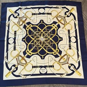 Vintage Hermes Silk Scarf